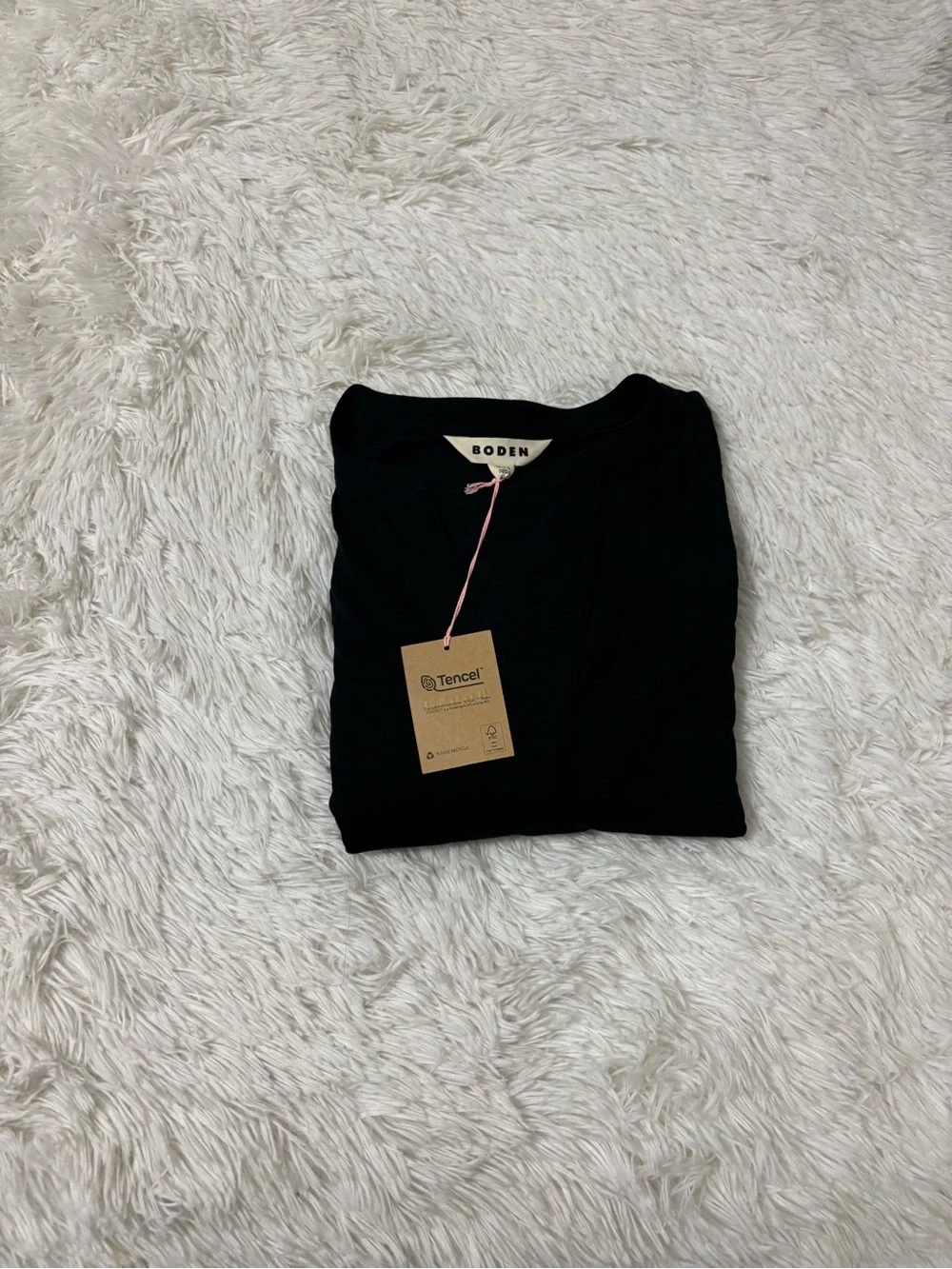 Cathy Notch Neck Jersey Dress